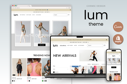 Lum Boutique Shopify Theme Website