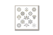 Set of gray floral, a Pattern Graphic by RODINA (Thumbnail 2 of 3)