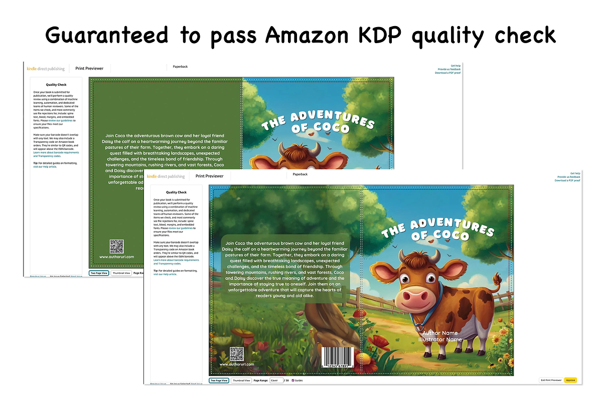 Canva Children Square Book Template, a Templates & Theme by Ms Tonia Designs (Photo 7 of 9)