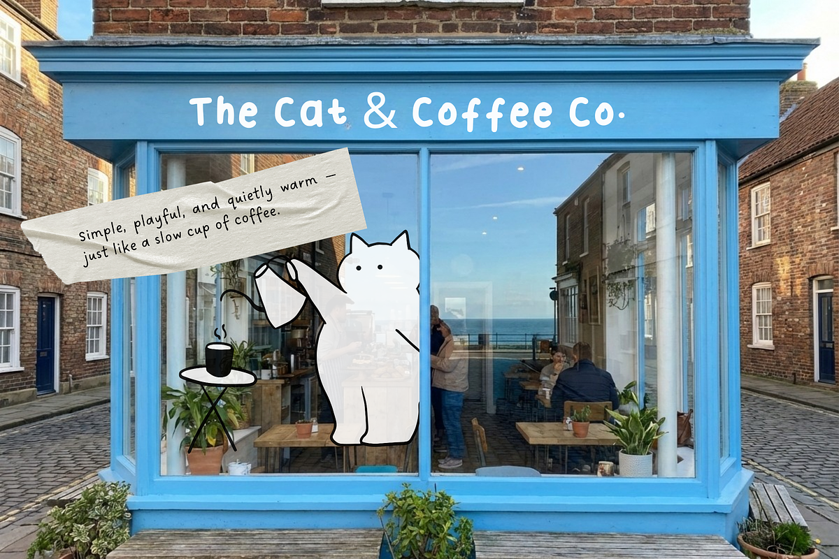 The Cat and Coffee Signature, a Food Illustration by The Journey Atelier (Photo 6 of 15)