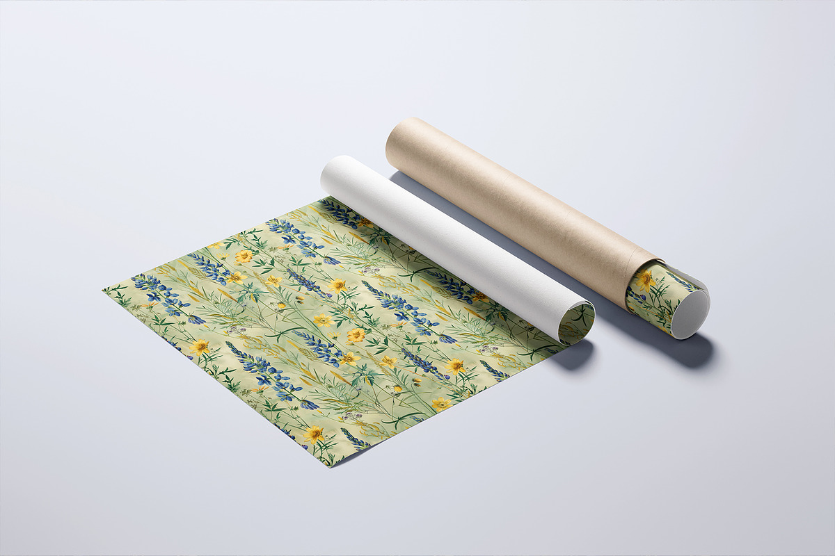 Provence Floral Patterns, a Pattern Graphic by Ninterints (Photo 21 of 22)