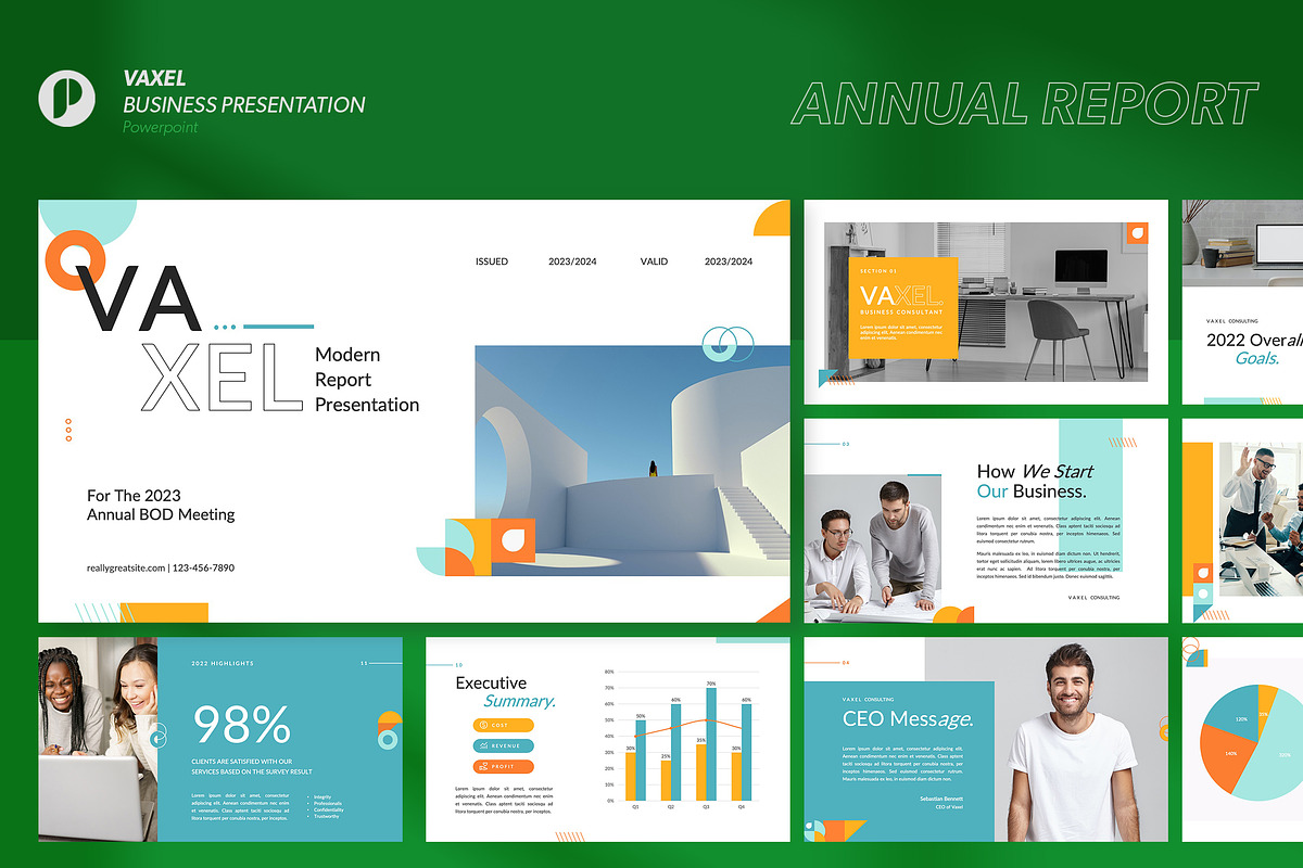 Vaxel - Modern Webinar Presentation, a Presentation Template by peterdraw (Photo 2 of 34)
