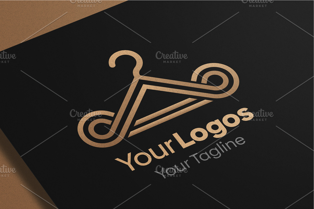 Outline Fashion Logo Template, a Branding & Logo Template by Grapixy (Photo 1 of 3)