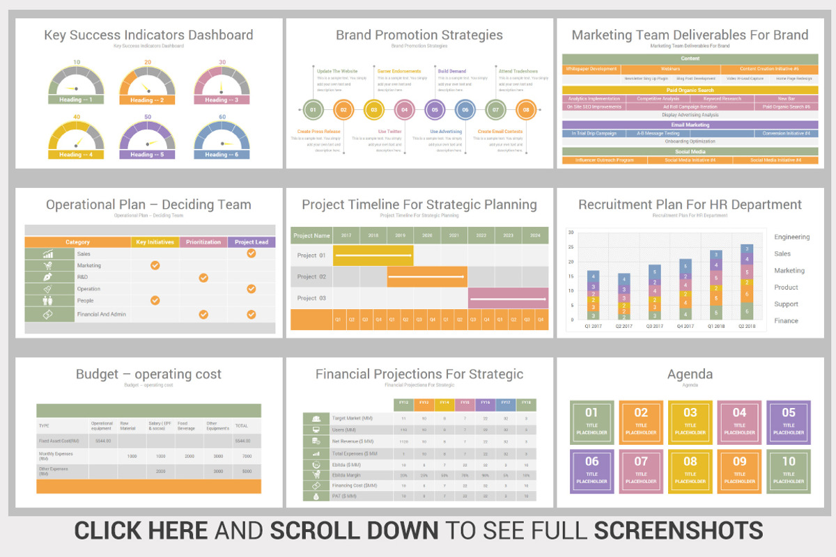 Multi Business PowerPoint Template, a Presentation Template by OceanArt (Photo 35 of 46)
