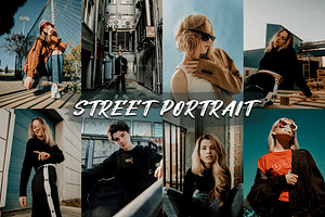 10 Street Portrait Lightroom Presets