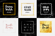 Feminine Logo Creator Square Edition, a Branding & Logo Template by Mats-Peter Forss (Thumbnail 3 of 11)