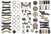 395 VINTAGE GENERATOR TOOLKIT, a Branding & Logo Template by Toonsteb (Thumbnail 5 of 13)