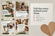 Maker's Holiday Canva Marketing Kit, a Marketing Template by noggindoodle (Thumbnail 4 of 9)