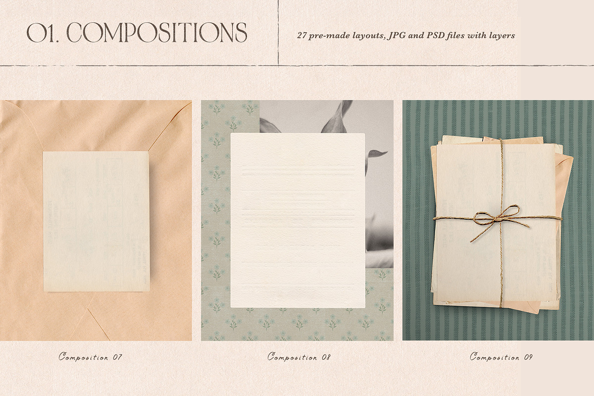 Paper Note—Nostalgic Design Toolkit, an Object Graphic by Basia Stryjecka (Photo 21 of 39)