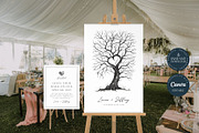 Wedding Thumbprint Guestbook Signs, a Stationery Template by Tracia Creative (Thumbnail 2 of 4)
