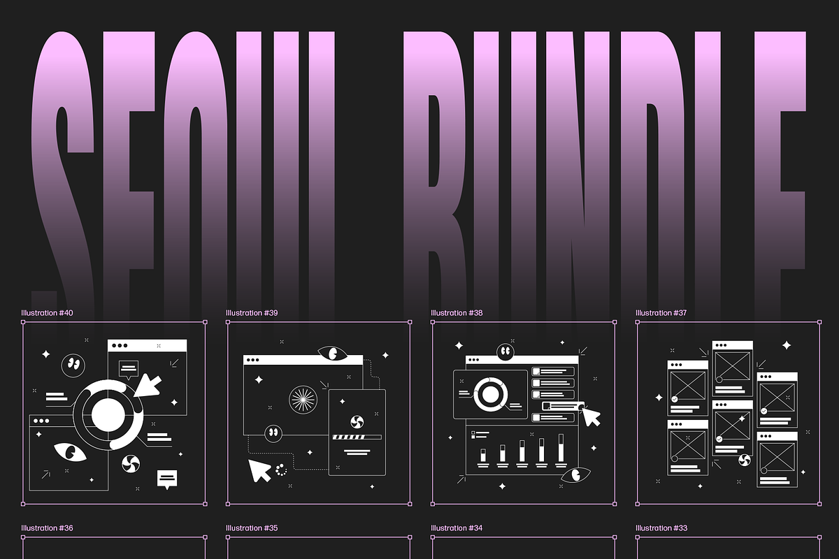 Seoul Bundle, a Work Illustration by kapustin.co (Photo 1 of 2)