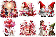 Valentine Wedding Gnome Couple PNG, a Person Illustration by KennedyStudio (Thumbnail 3 of 5)