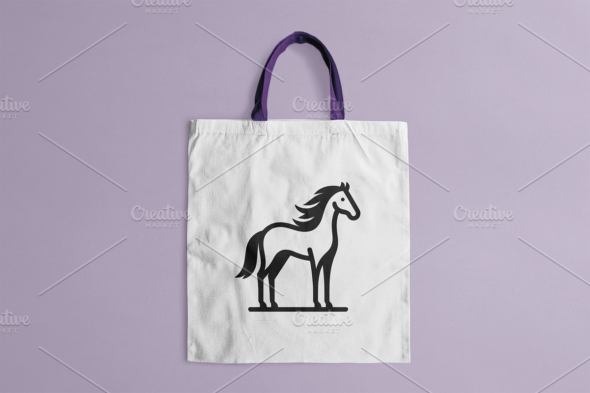 Bold Horse Minimal Logo, a Branding & Logo Template by Vectorium Studio (Photo 3 of 3)
