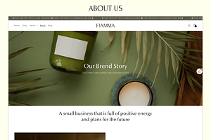 FIAMMA - Candle Shopify Theme