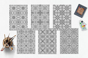 Patterns for coloring PDF,JPG vol-11, a Brochure Template by dnapslvsk (Thumbnail 3 of 6)