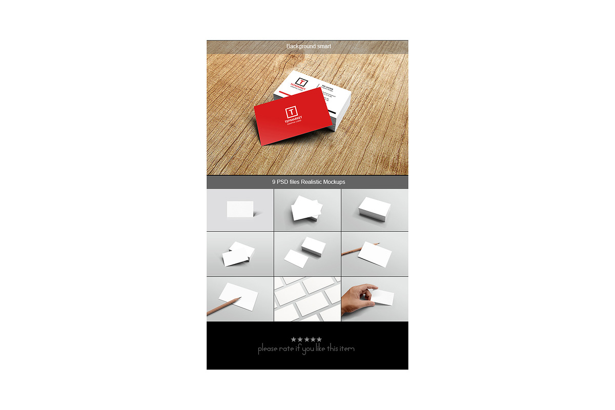 Business Card Mockup, a Business Card Template by resumetemplathttps://d3es (Photo 12 of 12)