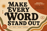 Mystic Groove – Retro Display Font, a Script Font by Wow Magic (Thumbnail 2 of 4)