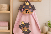 Rottweiler Dog Clipart, an Animal Illustration by Palau (Thumbnail 4 of 10)
