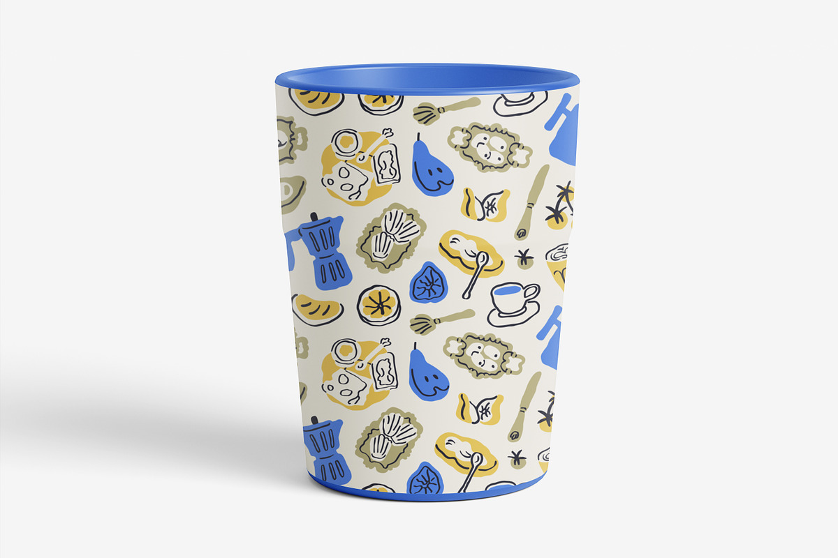 Breakfast food seamless patterns, a Pattern Graphic by Good Studio (Photo 13 of 13)