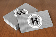 Lines Business Card, a Business Card Template by ItemBridge (Thumbnail 1 of 2)