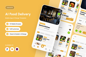 DuaPiring AI Food Delivery Mobile Ap, an App Template by productype1