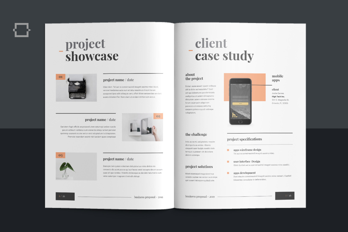 Proposal, a Brochure Template by DesignJanala (Photo 5 of 8)
