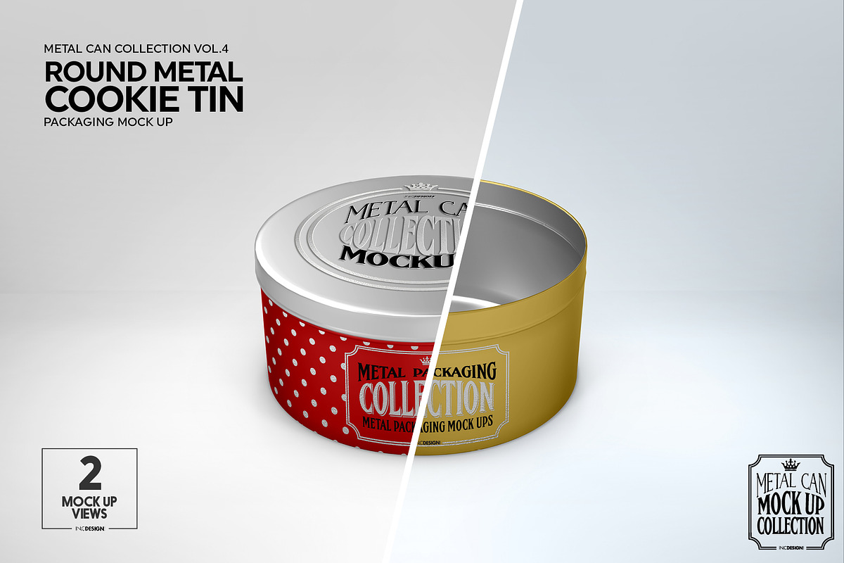 Vol4. Metal Can Mockup Collection, a Packaging Mockup by INCDesign (Photo 15 of 21)