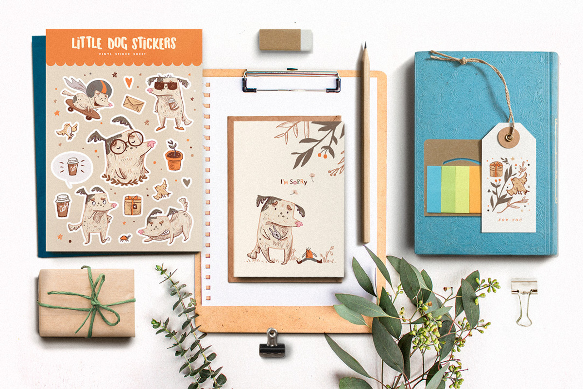 One Dog Story • Character set, an Illustration by Yeticrab (Photo 9 of 12)