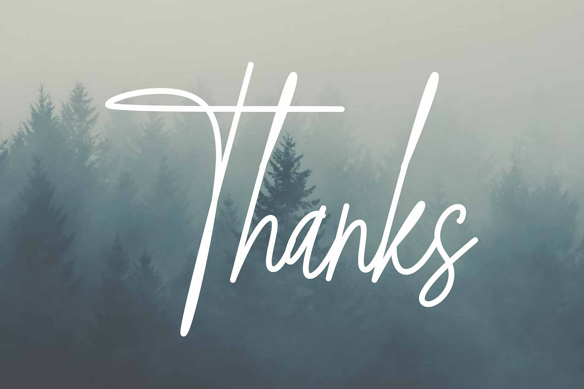 Qalbhu – Signature Font, a Script Font by kangfont Studio (Photo 10 of 10)
