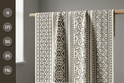 Decorative Seamless Pattern Set, a Pattern Graphic by Saba Vector (Thumbnail 2 of 3)