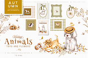 Four Seasons Animals Bundle, an Animal Illustration by TL Design (Thumbnail 5 of 27)