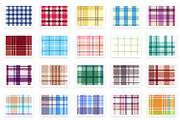 Plaid pattern set, a Pattern Graphic by Hellgram (Thumbnail 4 of 5)