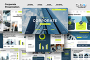 Corporate - Keynote Template, a Presentation Template by Iqsiart Studio (Thumbnail 1 of 3)