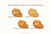 Taiyaki Brush Set for Procreate, a Brush Add-On by ProcreateiBox (Thumbnail 5 of 8)