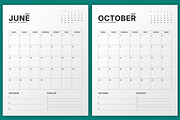 2027 Monthly Planner (MP049-27-P), a Stationery Template by mikhailmorosin (Thumbnail 3 of 5)