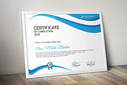 Certificate Word | PSD | AI, a Stationery Template by Curve Design (Thumbnail 2 of 3)