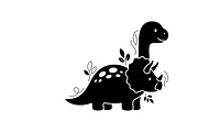 Cute dinosaur nursery decor design, an Illustration by Amazin_art (Thumbnail 22 of 31)