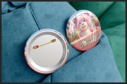 Round Pin Badge Mockup, a Merchandise Mockup by Muhazdinata (Thumbnail 4 of 9)