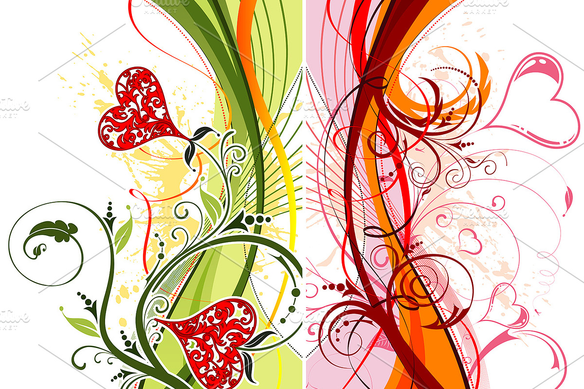 Happy Valentines Day Concepts, a Decorative Illustration by TAlex (Photo 4 of 6)