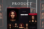 Scarvera Hair Wigs Shopify 2.0 Theme, a Shopify Template by AtelierDuVow (Thumbnail 4 of 10)