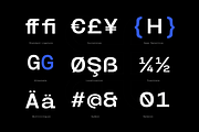 TBJ Serial Port Modern Grid Perfect, a Sans Serif Font by Taboja Studio (Thumbnail 8 of 14)