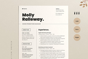 Resume Template Cv