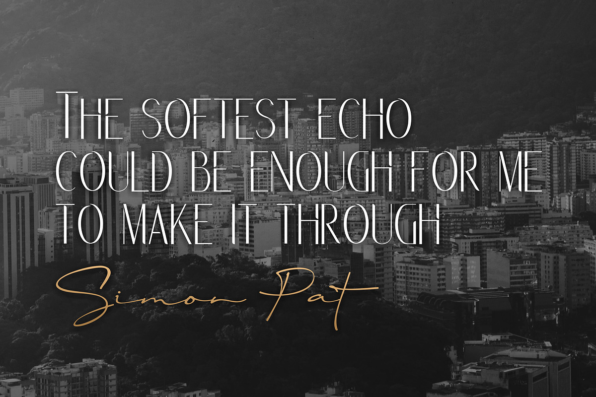 Rochefort | Luxury Font DUO preview 7
