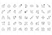 Linear Trade War Icon Set, an Outline Icon by Prosymbols (Thumbnail 4 of 5)