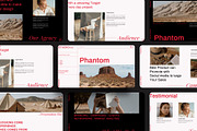 Phantom - Minimal Brand Powerpoint, a Presentation Template by Dirtytemp Studio (Thumbnail 1 of 11)
