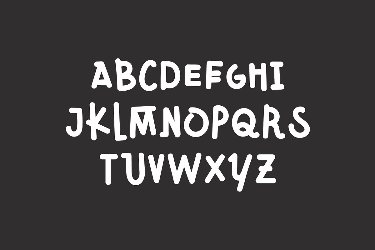 The Yellow Font preview 2