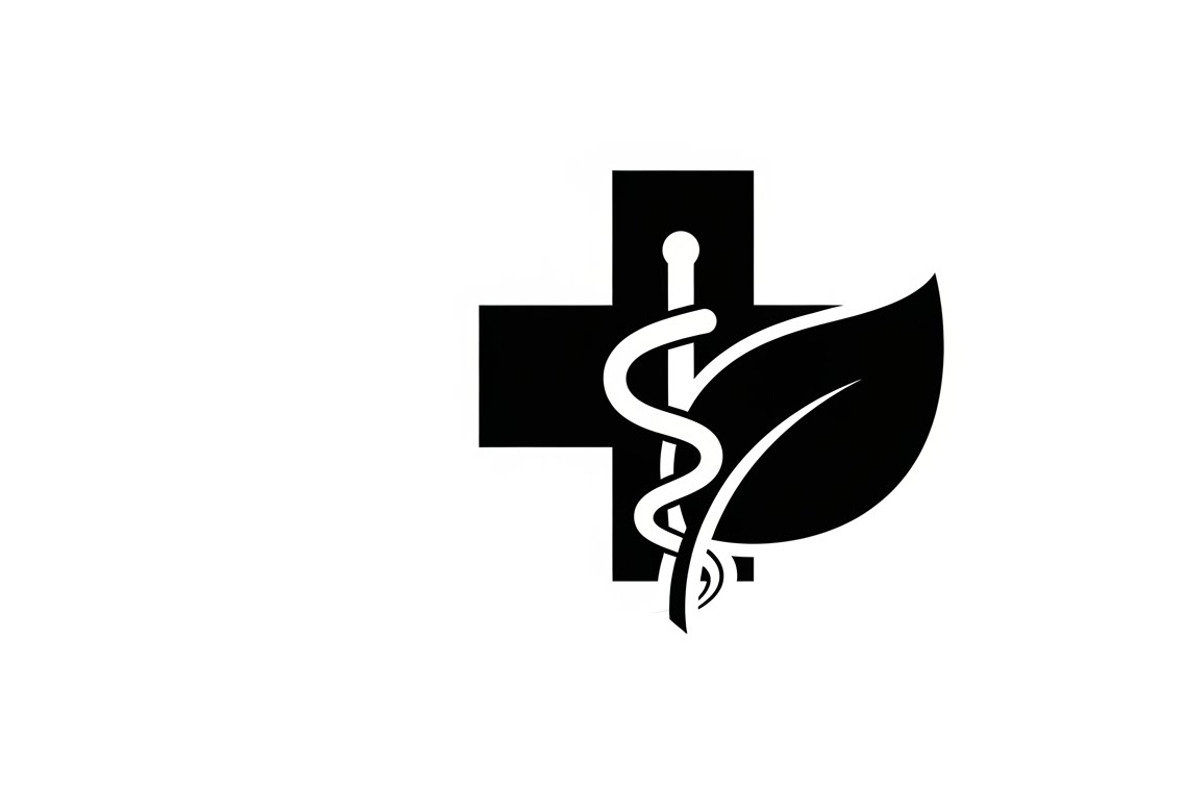 Professional medical cross with logo, an Illustration by Amazin_art (Photo 16 of 21)