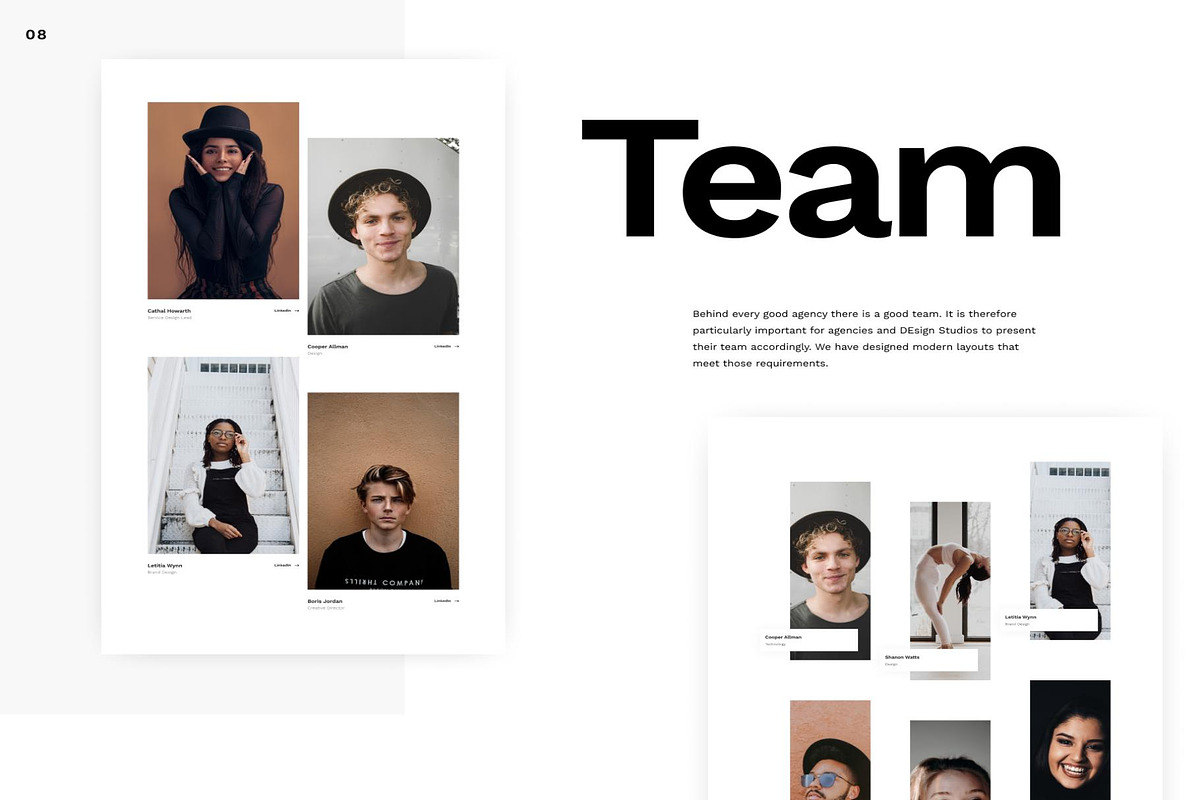 Werk UIKit 110 modern website layout, an UI Kit Template by Creative Perspective (Photo 7 of 10)