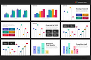 PowerPoint Charts & Graphs, a Presentation Template by Warna Works (Thumbnail 16 of 40)