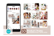 Instagram Post Template For Canva, a Social Media Template by DreamColor (Thumbnail 1 of 5)